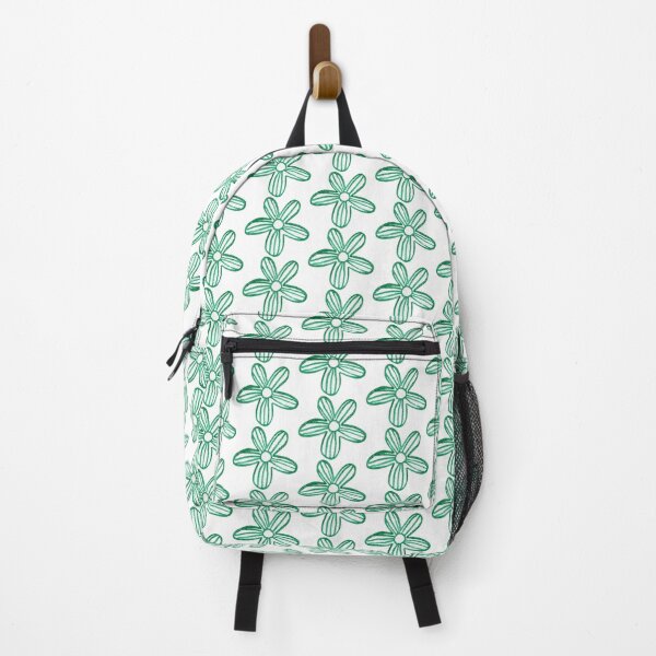 Item preview, Green Striped Watercolor Flower designed and sold by White Rabbit Design .