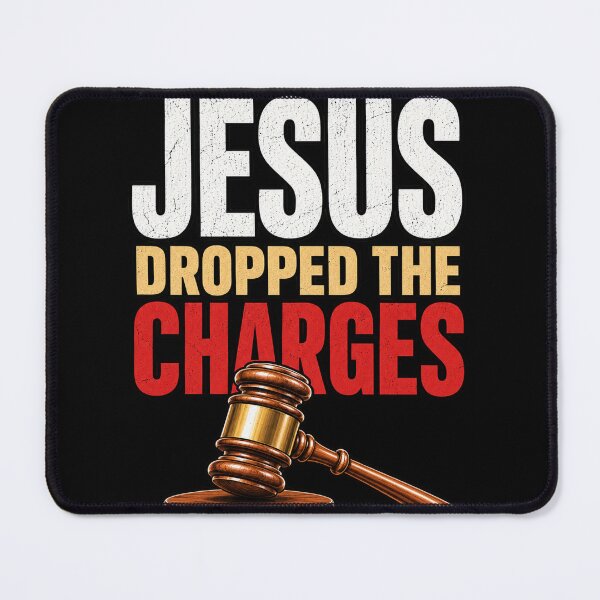 Item preview, Jesus Dropped the Charges designed and sold by TheBibleStop.