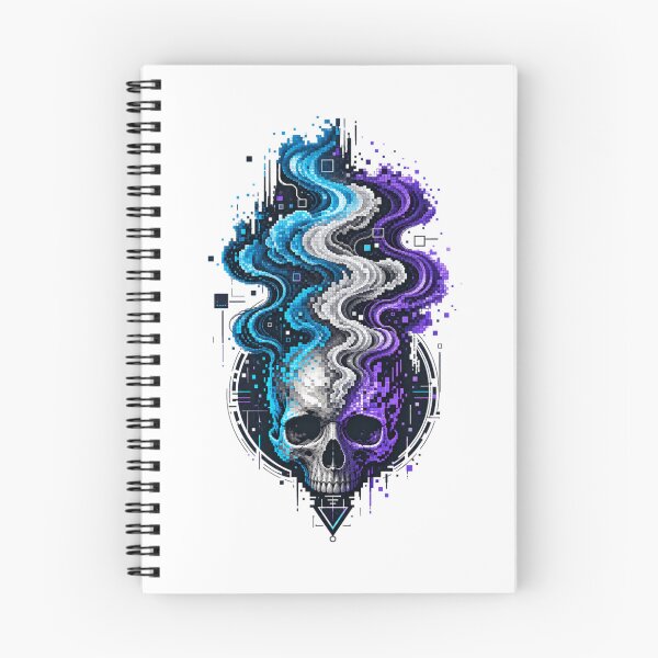 Item preview, Digital Skull & Smoke  designed and sold by pikeprints.