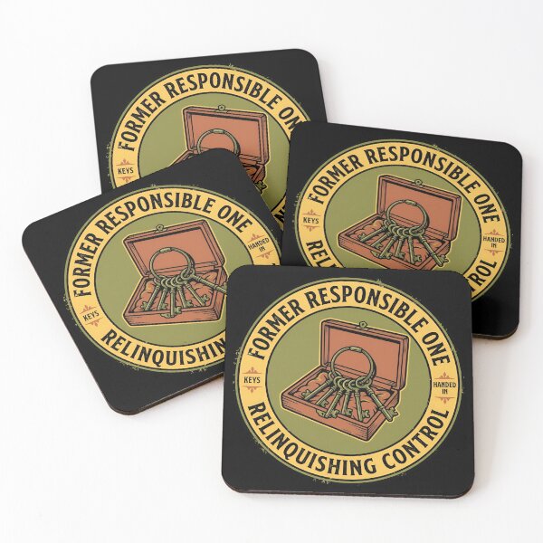 Item preview, Former Responsible One Relinquishing Control Vintage Badge designed and sold by DuckOddity.