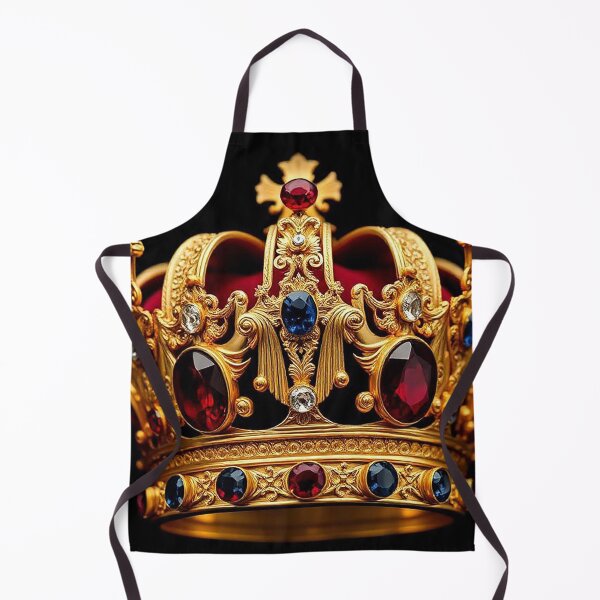 Item preview, Exquisite Gold Royal Crown Design – Central Ruby with Sapphire designed and sold by MFMart.