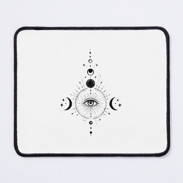 Item preview, Mystic Eye Moon Phases | Celestial Occult Art designed and sold by Marianarcezar.