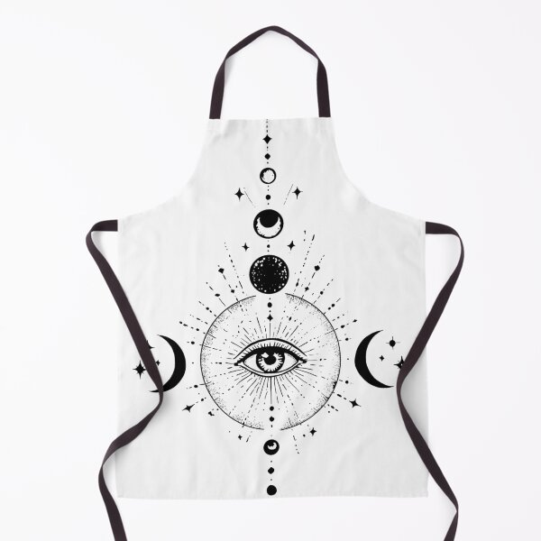 Item preview, Mystic Eye Moon Phases | Celestial Occult Art designed and sold by Marianarcezar.