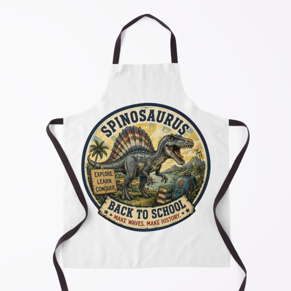 Item preview, ¡El Spinosaurus Vuelve al Colegio! designed and sold by JonysCreativeDesigns.
