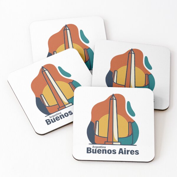 Item preview, Buenos Aires Obelisco Bold Retro Graphic Travel Art designed and sold by Inkworksbyshery.