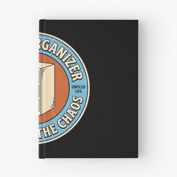 Item preview, Former Organizer Embracing The Chaos Retro Badge designed and sold by DuckOddity.