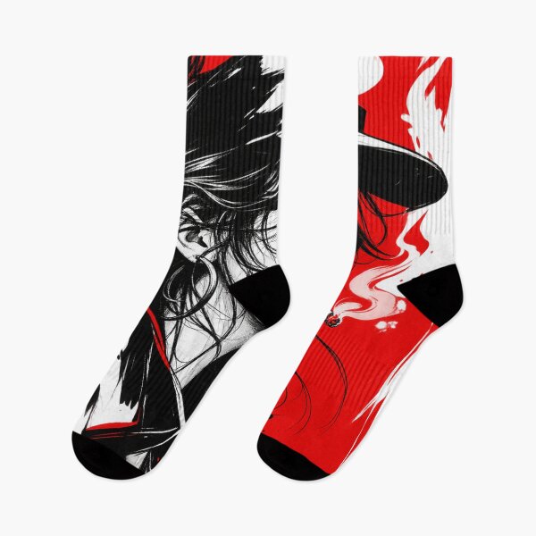 Item preview, Rebel – Red & Black Fashion Girl designed and sold by ravuh.