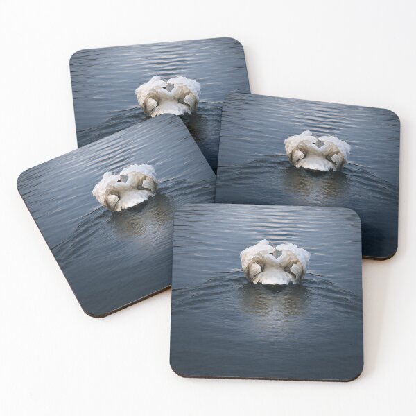 Item preview, Graceful Swan Gliding on Dark Water designed and sold by Astute-Artio-Photography.