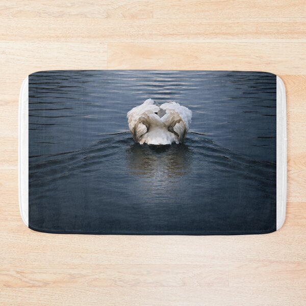 Item preview, Graceful Swan Gliding on Dark Water designed and sold by Astute-Artio-Photography.