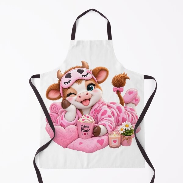 Item preview, Cute Cozy Cow Coffee Spa Day designed and sold by TinyWeird.