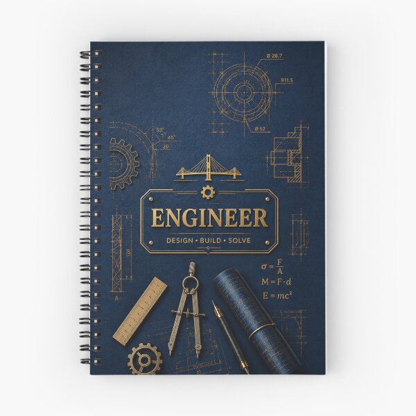Item preview, Engineer Navy Blue & Gold Premium Phone Case – Engineering Blueprint Design designed and sold by HO•Designs.