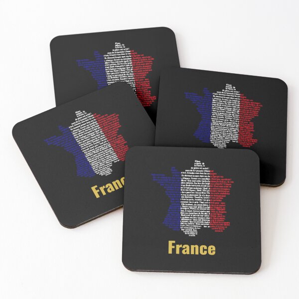 Item preview, France Anthem Flag Map designed and sold by JR78.