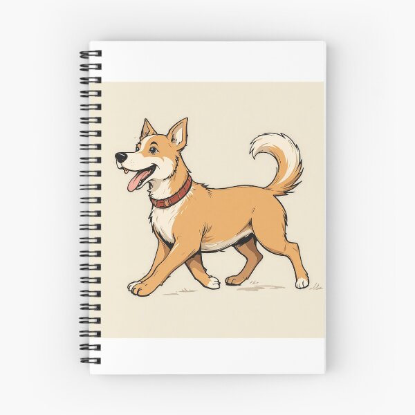 Item preview, Happy Dog Walking – Cheerful Dog Lover Minimalist Line Art designed and sold by PixPixari.