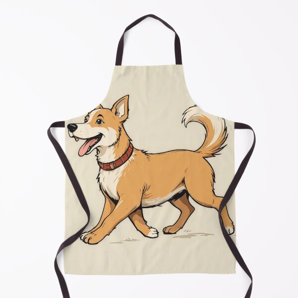 Item preview, Happy Dog Walking – Cheerful Dog Lover Minimalist Line Art designed and sold by PixPixari.