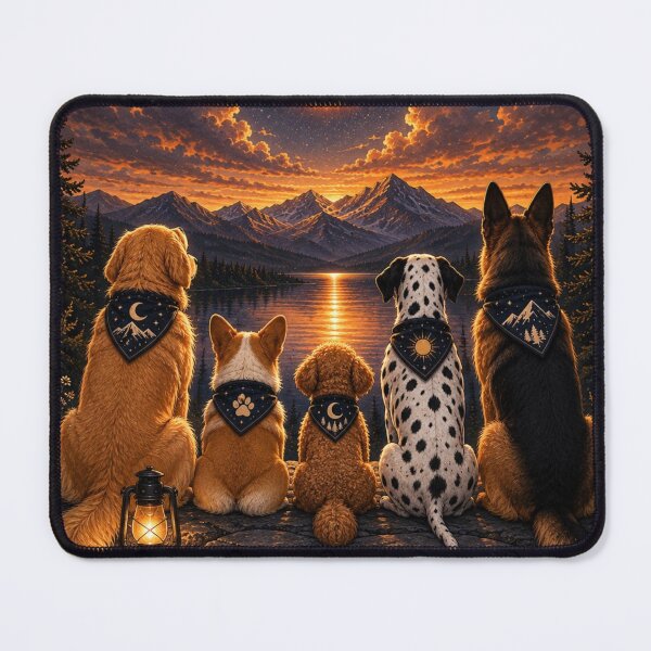 Item preview, Eclipse With My Dog designed and sold by Petsthetic.