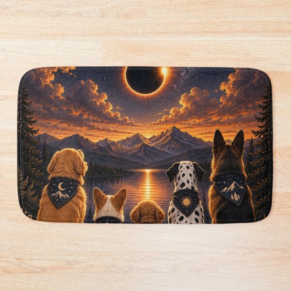 Item preview,  Eclipse With My Dog designed and sold by Petsthetic.