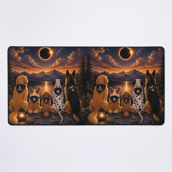 Item preview,  Eclipse With My Dog designed and sold by Petsthetic.