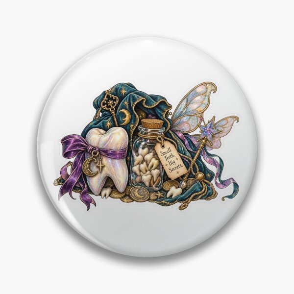 Item preview, Small Teeth, Big Secrets – Tooth Fairy Treasure Collection designed and sold by Edenglow Prints & Peculiars.