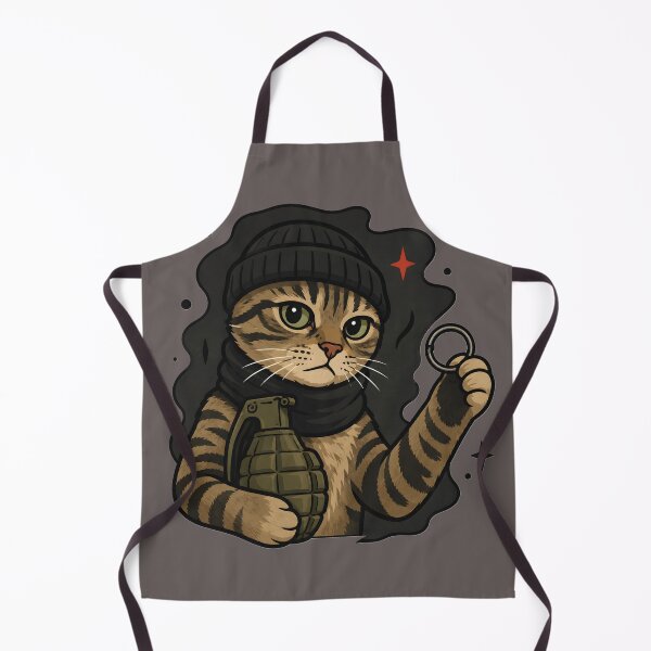 Item preview, Tactical Cat With Grenade designed and sold by Peac7e.