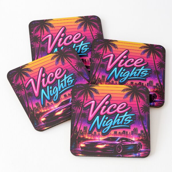 Item preview, Vice Nights Retro Neon designed and sold by Endgameco.