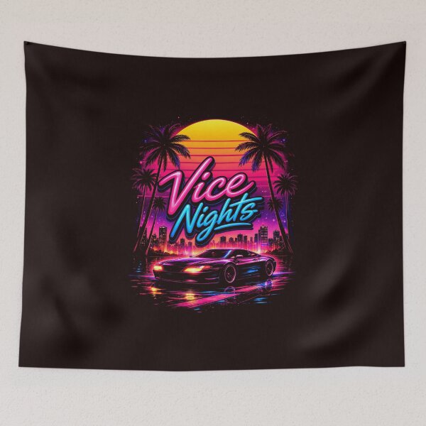 Item preview, Vice Nights Retro Neon designed and sold by Endgameco.
