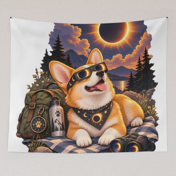 Item preview, Eclipse With My Dog designed and sold by Petsthetic.