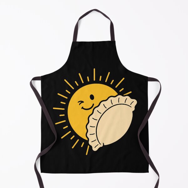Item preview, Dumpling Solar Eclipse Funny Food Space Pun Illustration designed and sold by NaturEdeN.