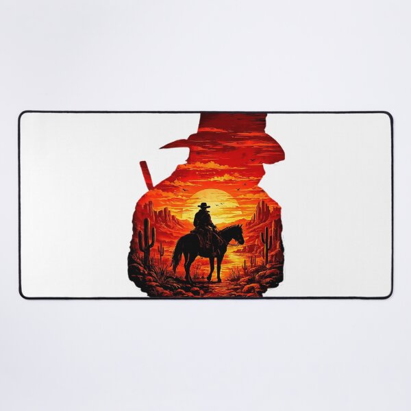 Item preview, Red Dead Cowboy Sunset designed and sold by Endgameco.