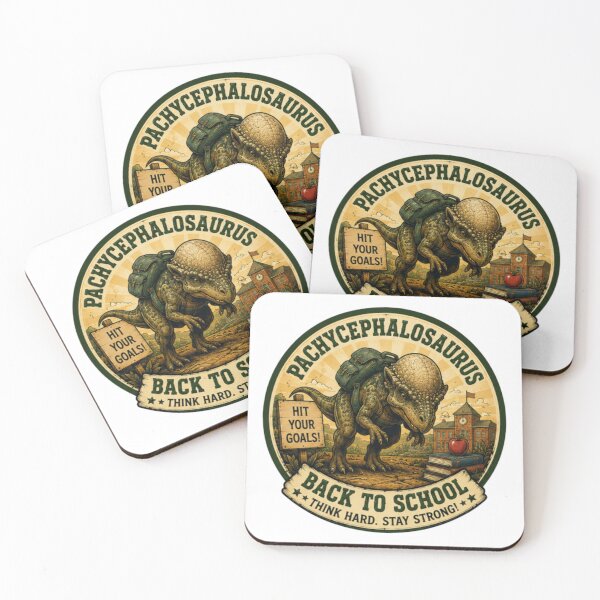 Item preview, ¡El Pachycephalosaurus Vuelve al Colegio!  designed and sold by JonysCreativeDesigns.