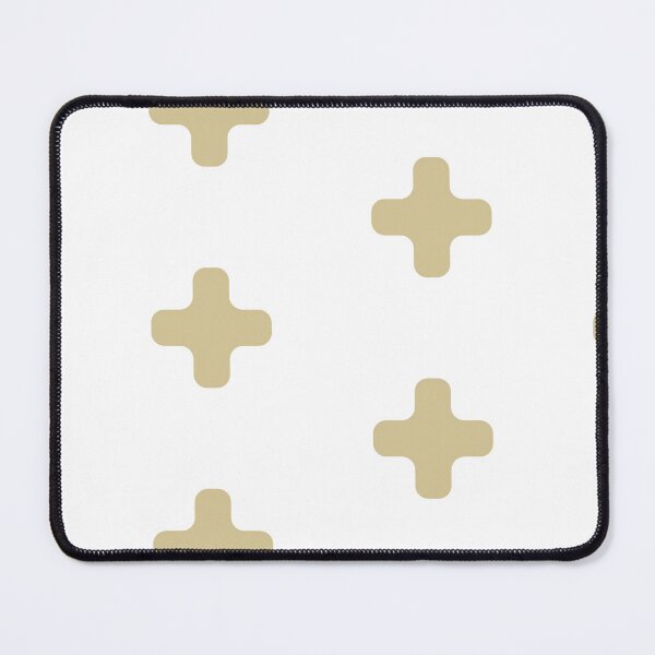 Item preview, soft geo - Geomarks - gold white designed and sold by Stephanie Fiona Design.