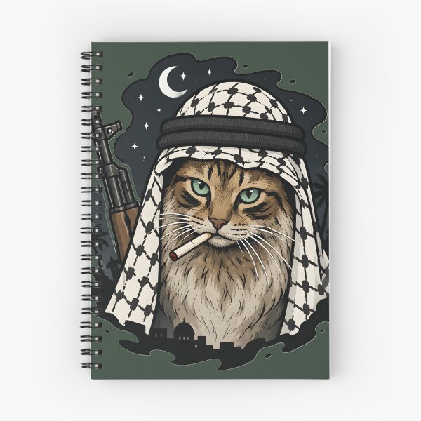 Item preview, Desert Warrior Tactical Cat designed and sold by Peac7e.
