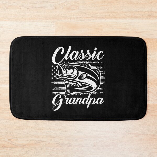 Item preview, Classic Grandpa Bass Fishing Distressed American Flag Fisherman designed and sold by Dmetalx Art Apparel.
