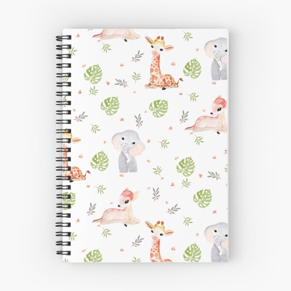 Item preview, Baby Jungle Soft – Watercolor Animal Pattern designed and sold by VeroCura.