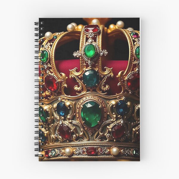 Item preview, Exquisite Gold Royal Crown Design – Emeralds, Rubies, Sapphires designed and sold by MFMart.