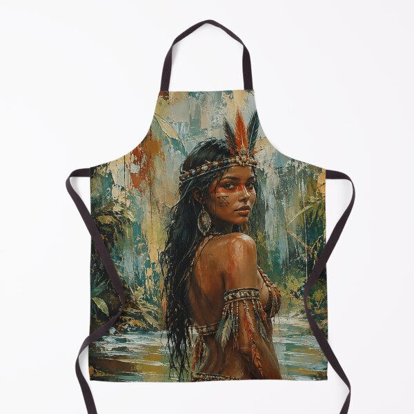 Item preview, River Spirit Abstract Indigenous Art designed and sold by SHOCAMPOS DESIGNS .