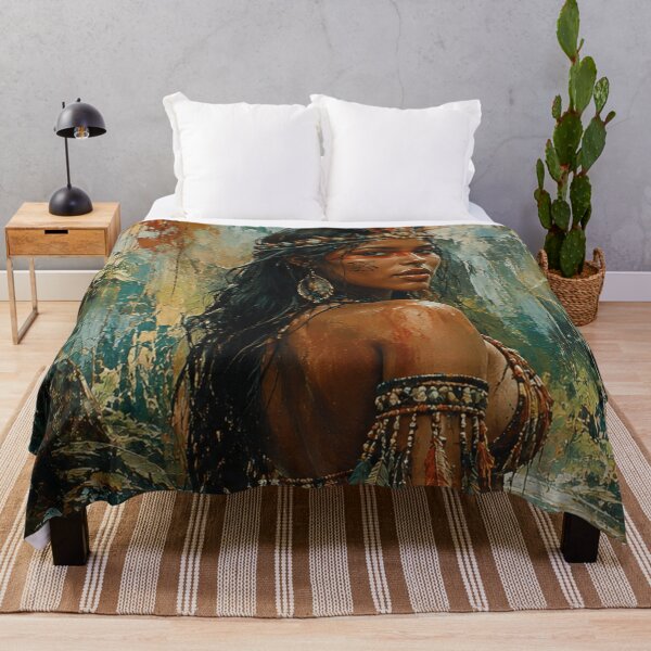 Item preview, River Spirit Abstract Indigenous Art designed and sold by SHOCAMPOS DESIGNS .
