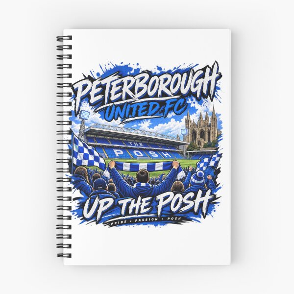 Item preview, Peterborough United FC T-Shirt | Up The Posh | Retro Football Fan Design | Posh Supporter Gift designed and sold by GarnerSupplyCo.