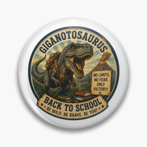 Item preview, ¡El Giganotosaurus Vuelve al Colegio!  designed and sold by JonysCreativeDesigns.