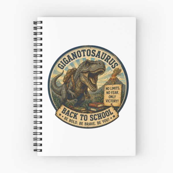 Item preview, ¡El Giganotosaurus Vuelve al Colegio!  designed and sold by JonysCreativeDesigns.