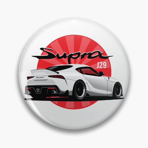 Item preview, Supra GR White J29 Japan Sun Rear illustration designed and sold by blackdogshop.
