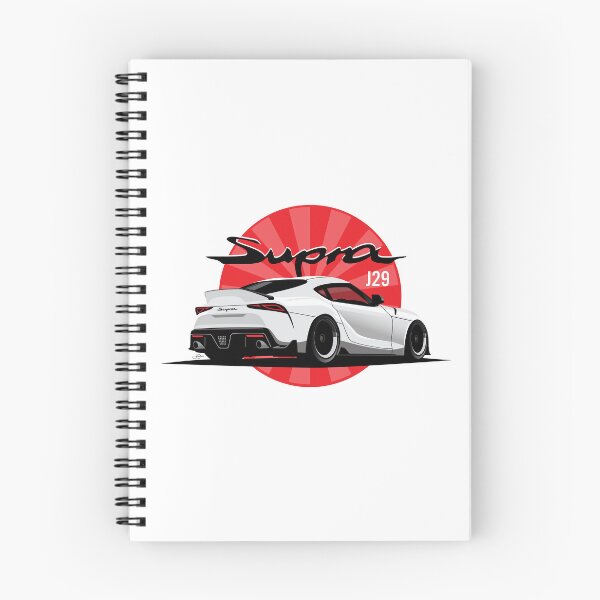 Item preview, Supra GR White J29 Japan Sun Rear illustration designed and sold by blackdogshop.