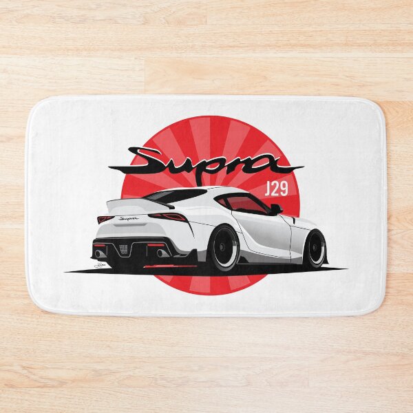 Item preview, Supra GR White J29 Japan Sun Rear illustration designed and sold by blackdogshop.