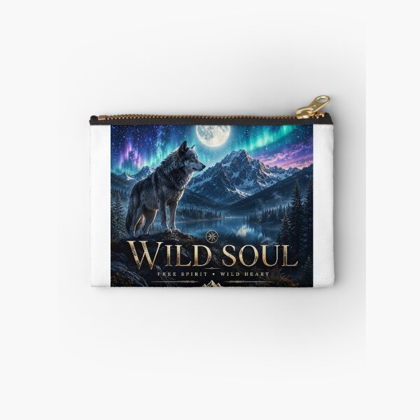 Item preview, Wild Soul Wolf Mountain Night Landscape designed and sold by DansStoreD23.
