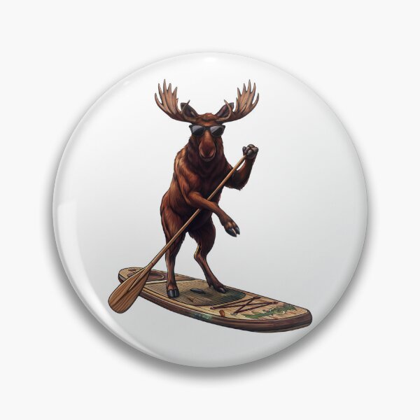 Item preview, Moose Paddle Boarding designed and sold by VelvetRoom.