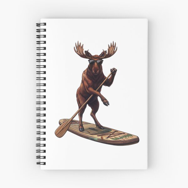 Item preview, Moose Paddle Boarding designed and sold by VelvetRoom.