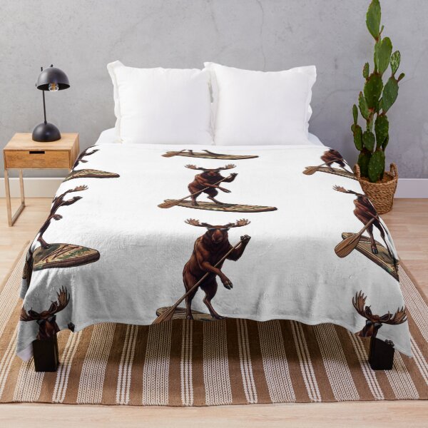Item preview, Moose Paddle Boarding designed and sold by VelvetRoom.