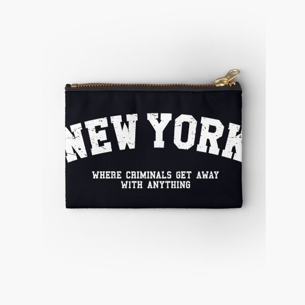 Item preview, New York Criminals Satirical City Quote designed and sold by SweetLog.