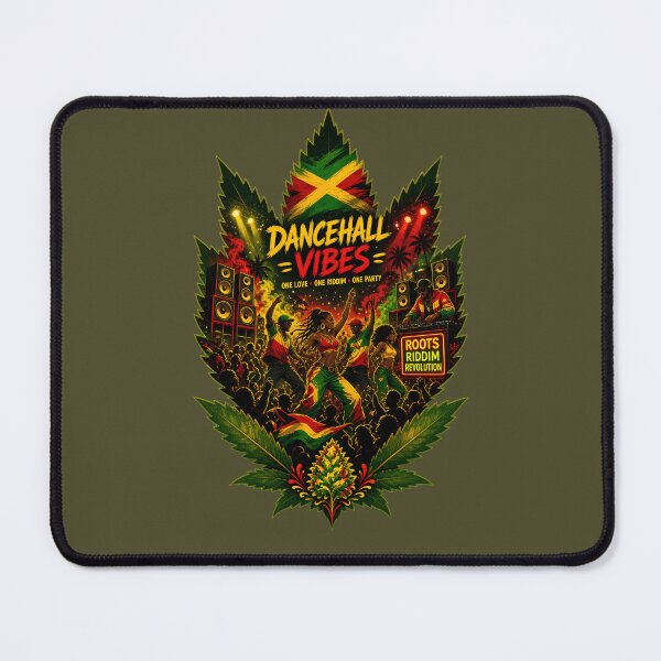Item preview, Dancehall Vibes One Love One Riddim Jamaican Party Design designed and sold by digitalbob60.