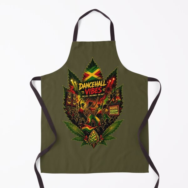 Item preview, Dancehall Vibes One Love One Riddim Jamaican Party Design designed and sold by digitalbob60.