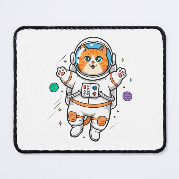 Item preview, Cute Astronaut Cat Design designed and sold by GetGoodFit.